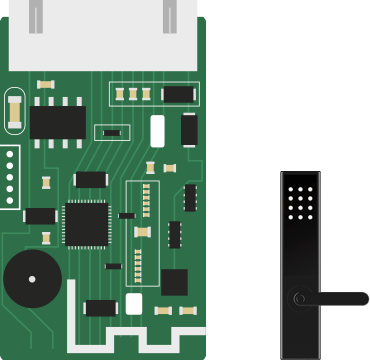 蓝牙开锁模块_未来居 蓝牙开锁模块 酒店智能门锁模块 | 蓝牙无线 手机开锁 酒店专用 - 未来居