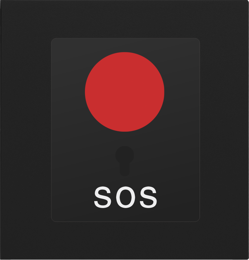 D系列D3紧急呼叫开关（SOS）_酒店智能开关面板_温控面板_情景模式开关_插卡取电 - 未来居