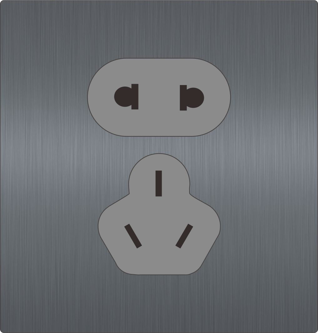 D系列D5二三级插座_酒店智能开关面板_温控面板_情景模式开关_插卡取电 - 未来居