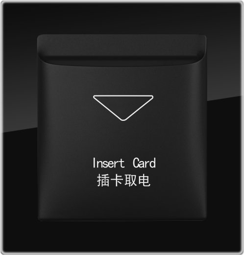 D系列D6插卡取电_酒店智能开关面板_温控面板_情景模式开关_插卡取电 - 未来居