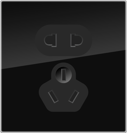 D系列D6二三级插座_酒店智能开关面板_温控面板_情景模式开关_插卡取电 - 未来居