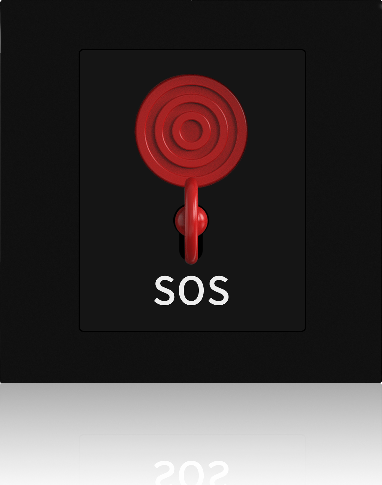 T系列T3紧急呼叫开关（SOS）_酒店智能开关面板_温控面板_情景模式开关_插卡取电 - 未来居