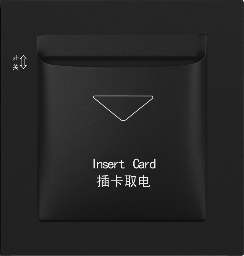 D系列D3L插卡取电_酒店智能开关面板_温控面板_情景模式开关_插卡取电 - 未来居